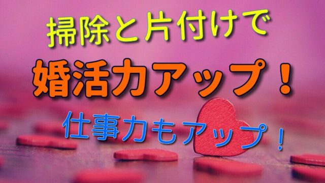 掃除と片付けができると婚活力アップでき 仕事のできるやつにもなる いそうろうブログ
